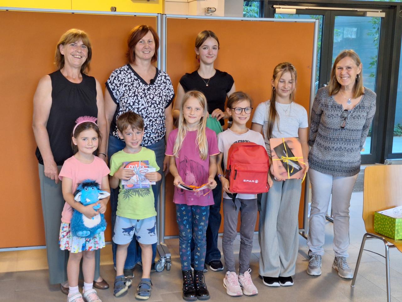 Sieger_innen Lese(s)pass 2025 Bibliothek Premstätten