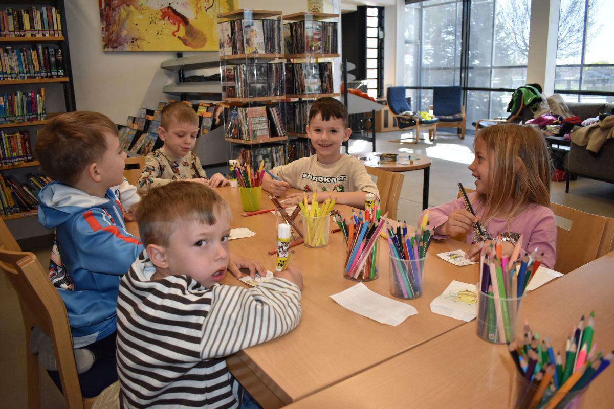 Kindergartenbesuch in der Bibliothek Premstätten