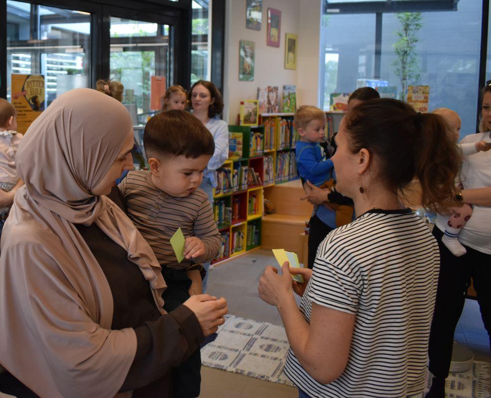 Zwergerltreffen in der Bibliothek Premstäten