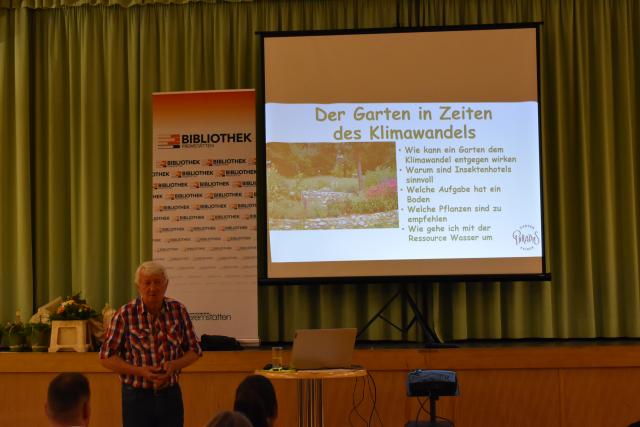 Gartenvortrag mit Peter Painer