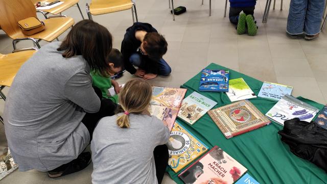 Sachbuchworkshop in der Bibliothek