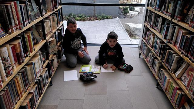 Sachbuchworkshop in der Bibliothek