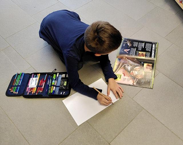 Sachbuchworkshop in der Bibliothek