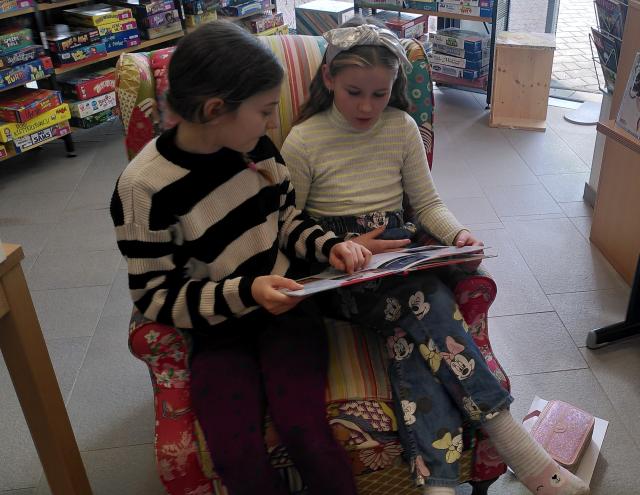 Sachbuchworkshop in der Bibliothek