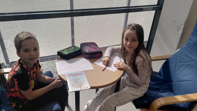 Sachbuchworkshop in der Bibliothek