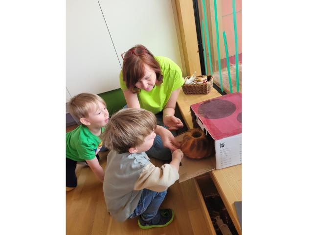 Besuch in der Kinderkrippe