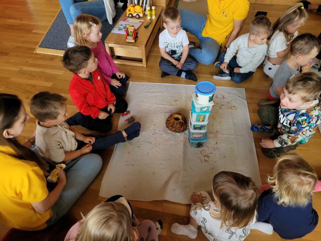 Besuch in der Kinderkrippe Zettling