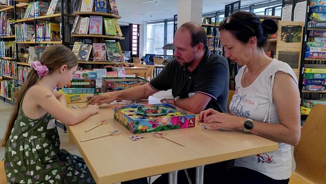 Spielenachmittag 8. Juni Bibliothek Premstätten