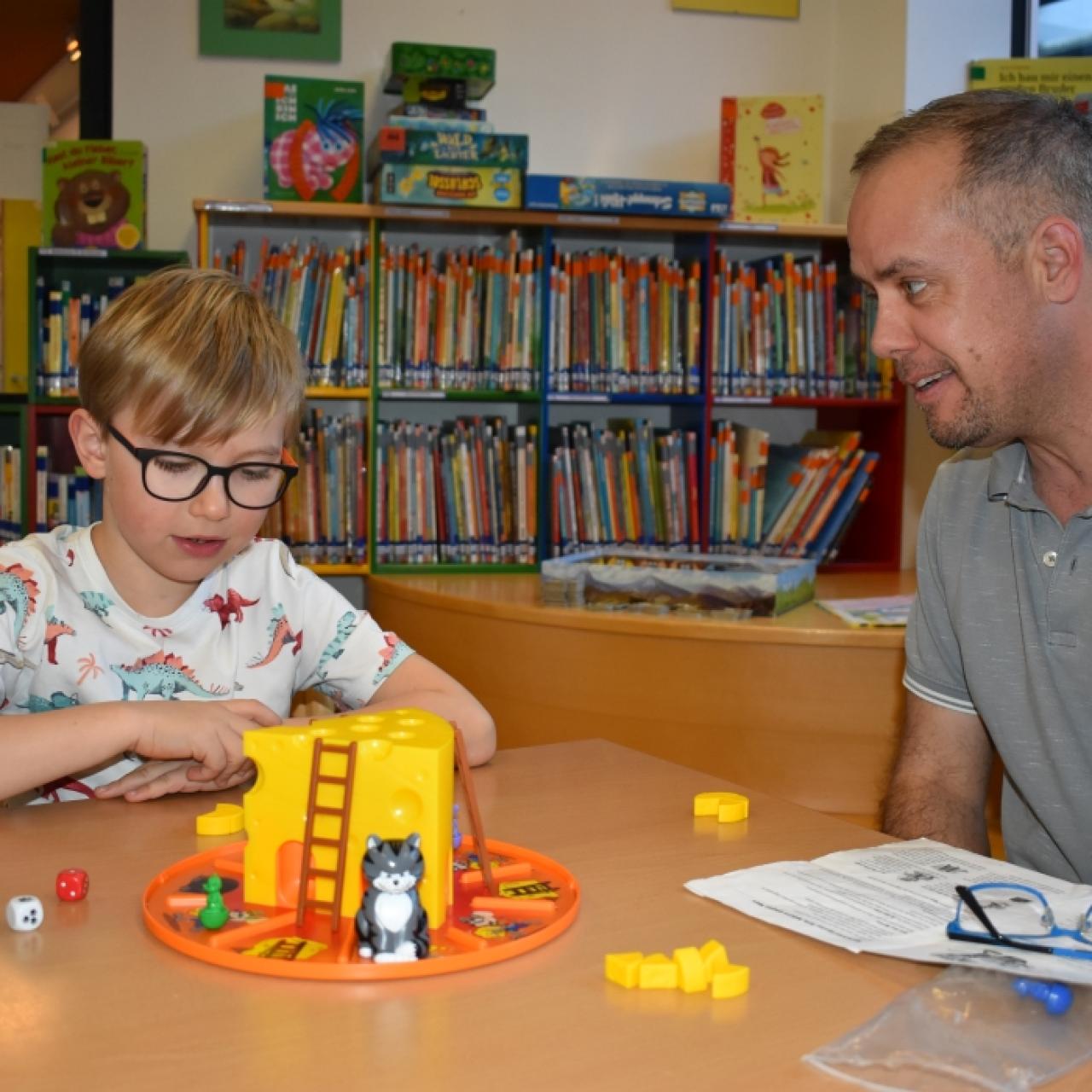 Familienspielenachmittag in der Bibliothek Premstätten